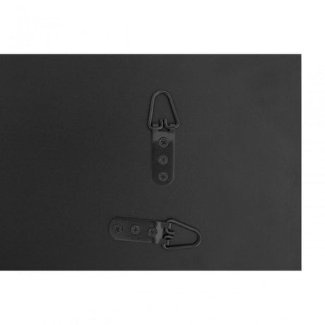 Rectangular Wall Mirror, Wood, Mirrored Glass, Silver