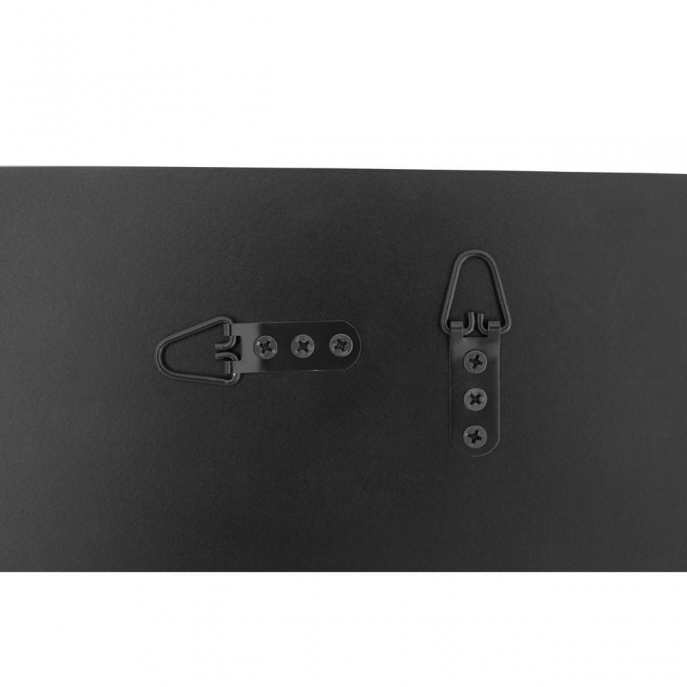 Square Wall Mirror, Wood, Mirrored Glass, Silver