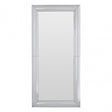 Square Wall Mirror, Wood, Mirrored Glass, Silver