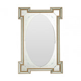 Rectangular Wall Mirror, Wood, Mirrored Glass