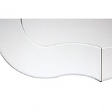 Wall Mirror, Wood, Mirrored Glass, Silver