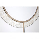 Tuskin Wall Mirror, Wood, Mirrored Glass, Wood