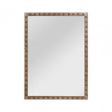 Tribeca Wall Mirror, Fir Wood, Glass, Natural