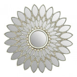 Starl Wall Mirror, Mirrored Glass, Silver
