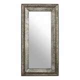 Elementary Wall Mirror, Wood, Mirrored Glass, Grey