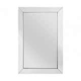 Wall Mirror, Mirrored Glass, Silver