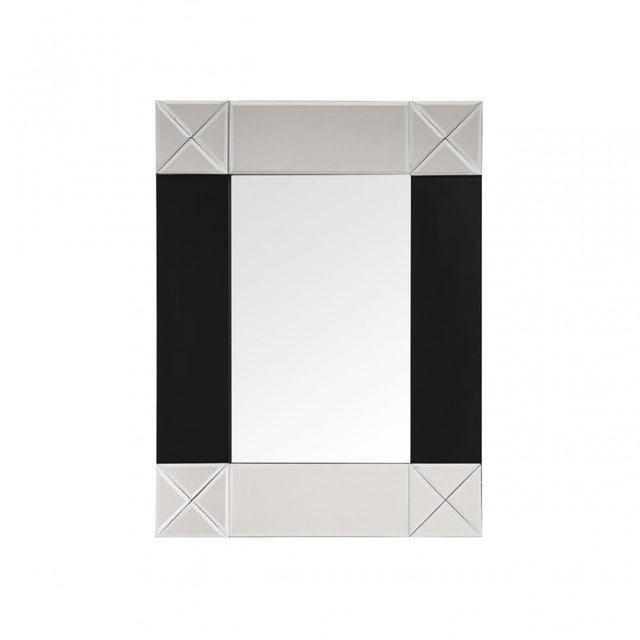 Boulevard Wall Mirror, Wood, Mirrored Glass