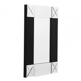Boulevard Wall Mirror, Wood, Mirrored Glass