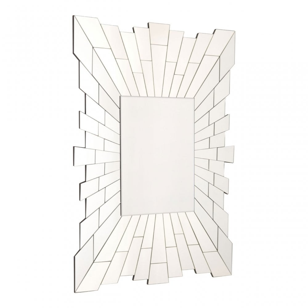 Glitzy Wall Mirror, Glass