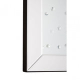 Wall Mirror, Chrome, Mirrored Glass