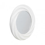 Mattise Wall Mirror, Glass, White