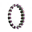 Mirror, Wood, Mirrored, Purple