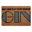 Gin Doormat, Coir, Natural