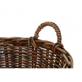 Ratallio Antique Brown Baskets, Kubu Rattan, Brown
