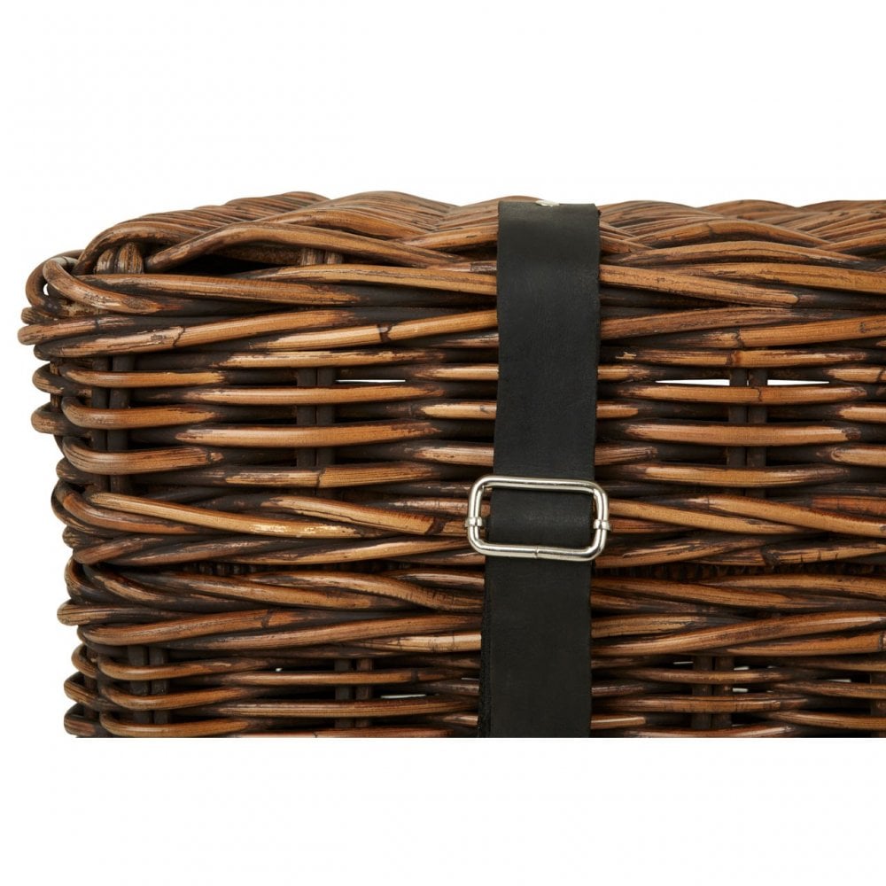 Set of 2 Ratallio Rattan Storage Trunks, Kubu Rattan