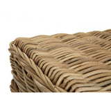 Set of 2 Grey Ratallio Rattan Storage Trunks, Kubu Rattan, Natural