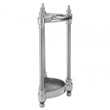 Half Circle Umbrella Stand, Aluminium, Silver
