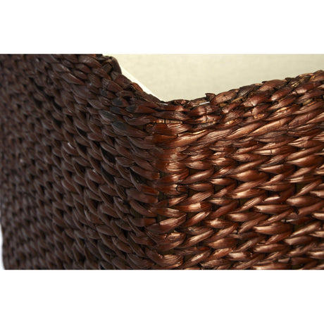 Ottoman Storage, Cattail, Brown