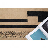 Stitch Small Trenza Rug, Brown