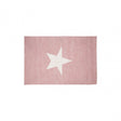 Star Rug, Cotton / Wool 20 / 80, Pink