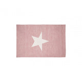 Star Rug, Cotton / Wool 20 / 80, Pink