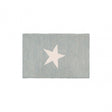 Star Rug, Cotton / Wool 20 / 80, Grey