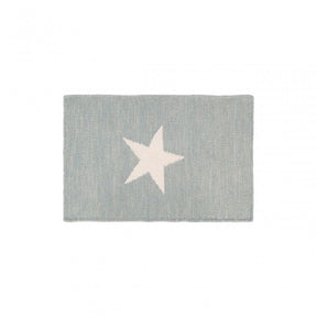Star Rug, Cotton / Wool 20 / 80, Grey
