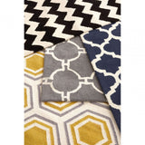 South Beach Rug, Cotton / Wool 20 / 80, Black