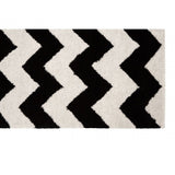 South Beach Rug, Cotton / Wool 20 / 80, Black