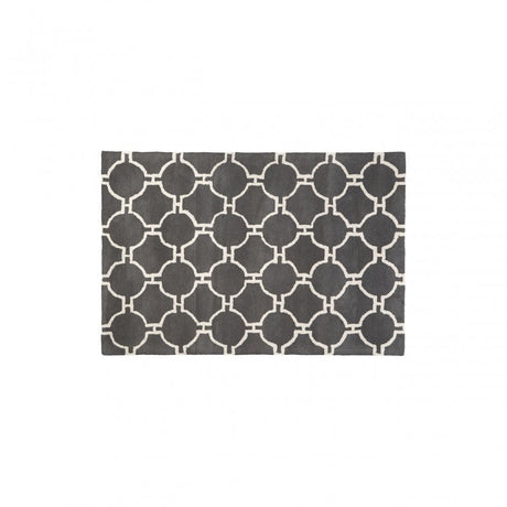 Tuskin Rug, Cotton / Wool 20 / 80, Grey