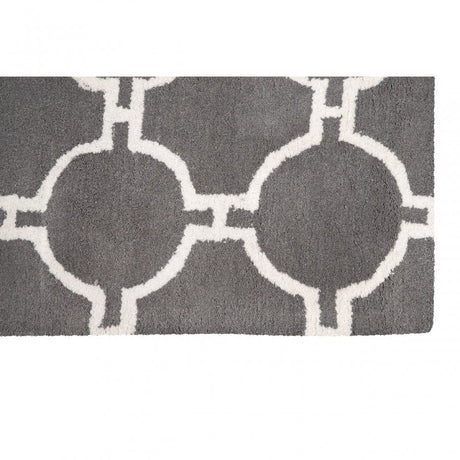 Tuskin Rug, Cotton / Wool 20 / 80, Grey