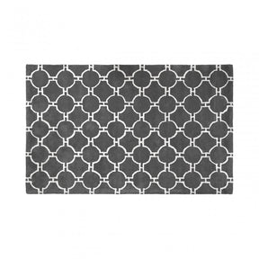 Tuskin Rug, Cotton / Wool 20 / 80, Grey