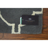 Tuskin Rug, Cotton / Wool 20 / 80, Grey