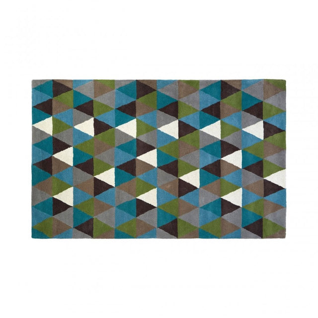 Oslo Rug, Cotton / Wool 20 / 80, Multi-Coloured