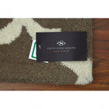 Townhouse Rug, Cotton / Wool 20 / 80, Brown