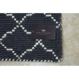 Tuskin Rug, Cotton / Wool 20 / 80, Grey