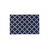 South Beach Rug, Cotton / Wool 20 / 80, Blue