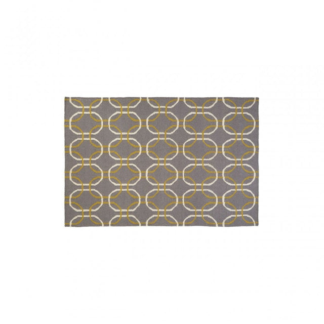 Oslo Rug, Cotton / Wool 20 / 80, Grey