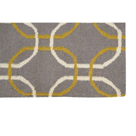 Oslo Rug, Cotton / Wool 20 / 80, Grey