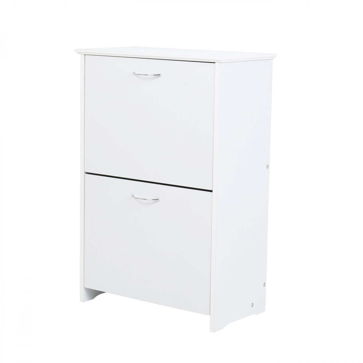 Shoe Storage Cupboard, Wood, White