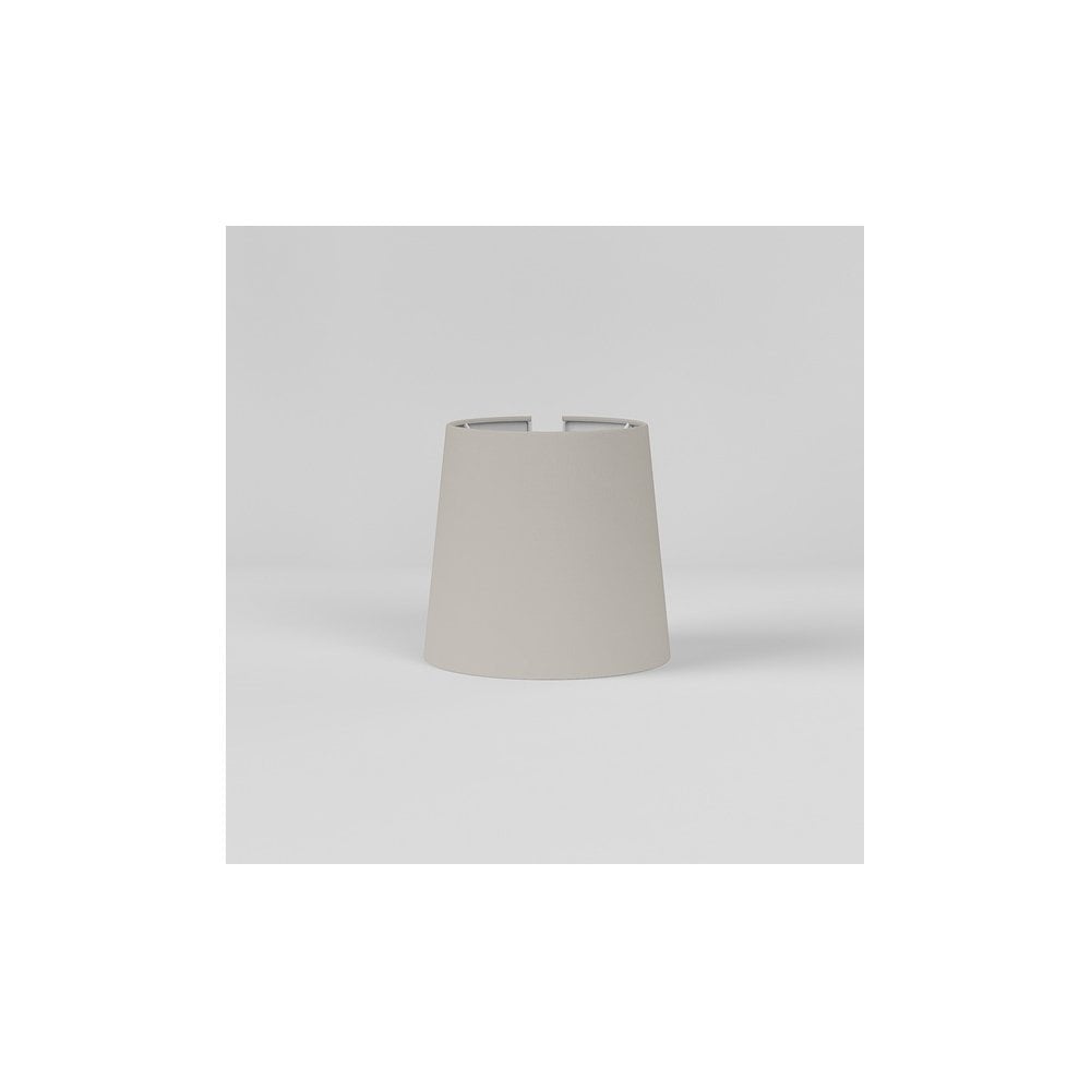 Putty Fabric Cone Shade for E27/ES - 165mm Height