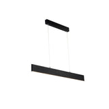 Contemporary Black Up-Down Ceiling Pendant Light Fixture, 30W
