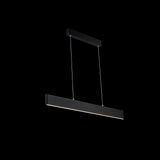Contemporary Black Up-Down Ceiling Pendant Light Fixture, 30W
