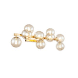 Gleaming Gold Dallas Wall Lamp with Glass Shades - 9 x 28W