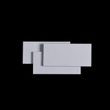 Contemporary White Metal Wall Light 12W