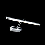 Fino Sleek Chrome Backlit Pendant, 52cm
