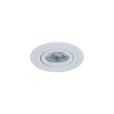 Sleek White Aluminum Downlight - GU10 50W