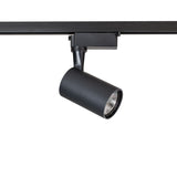 Sleek Black 6W Aluminum Track Lighting Fixture