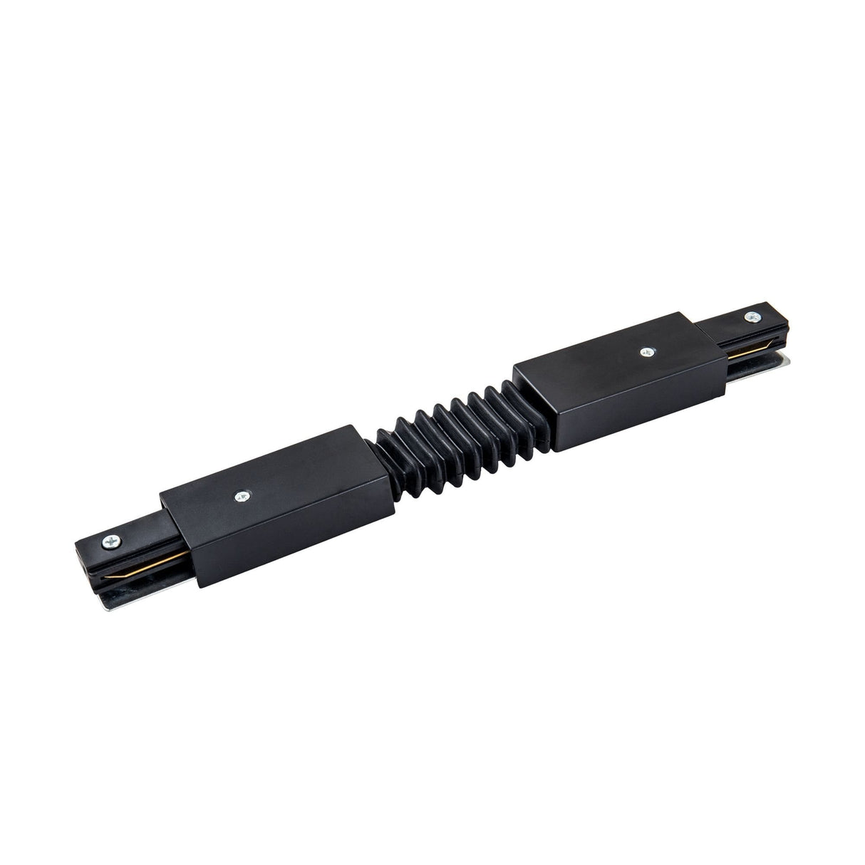Flexible Track System Connector - Matte Black