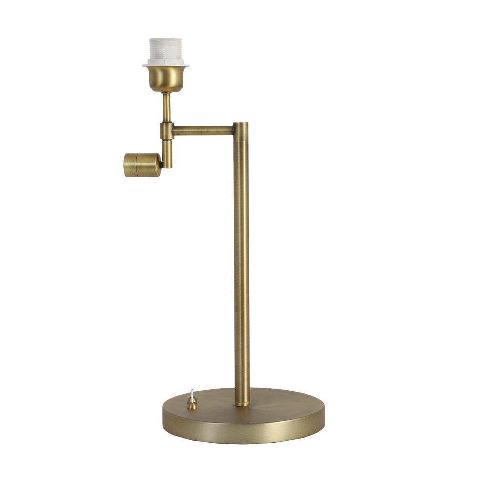 Montana Vintage Brass Lamp Base with LED Illumination 20 x 48 cm